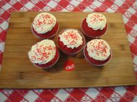 9 Red Velvet Cupcakes